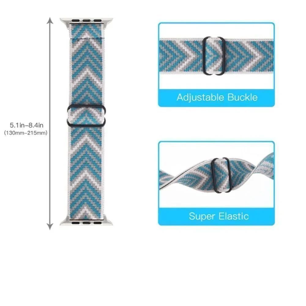 Blue Arrow Stretchy Loop Band for Apple Watch - Picture 2 of 4